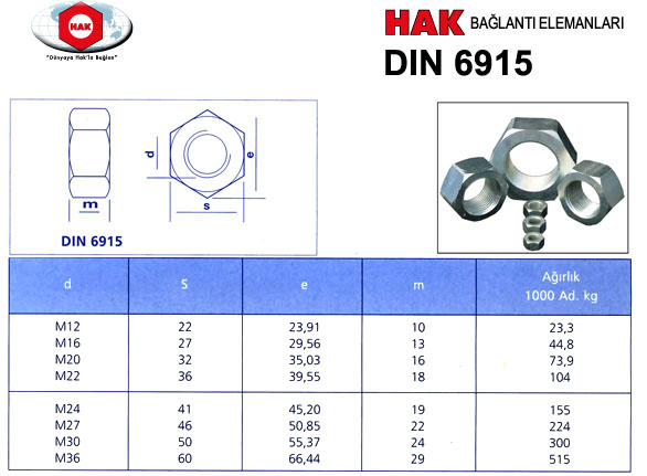 HAK BAĞLANTI ELEMANLARI